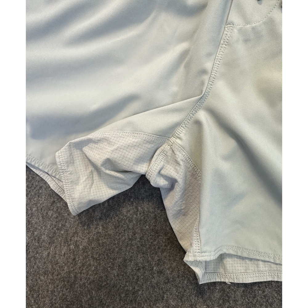 Vuori Men's Course Run Short Size XL Green/Blue Lined Athletic Gym Activewear - Picture 6 of 16